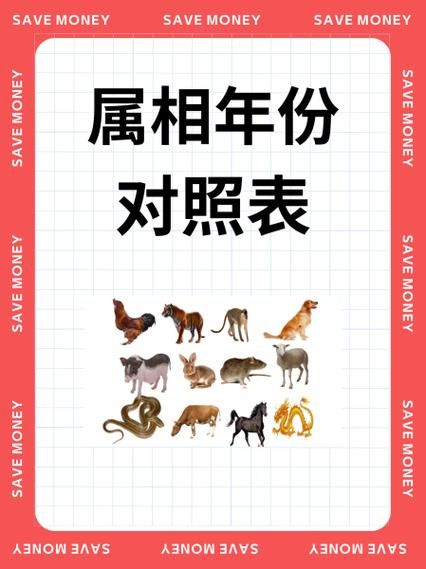 生肖属相用法图解表（生肖年份对照表及查询图怎么用）
