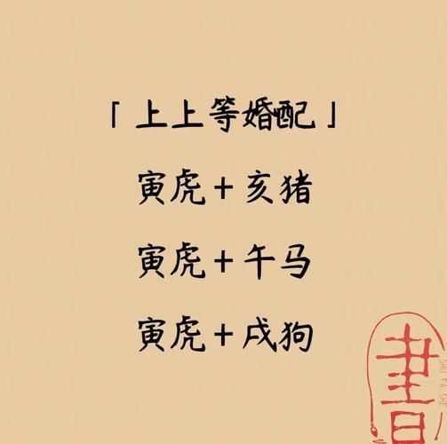 老虎属相和什么生肖相配(老虎属相和什么生肖最配婚)