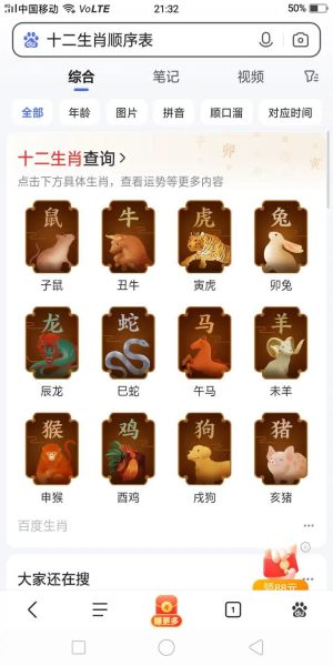 十二生肖对应属相（十二生肖对应属相怎么算？）